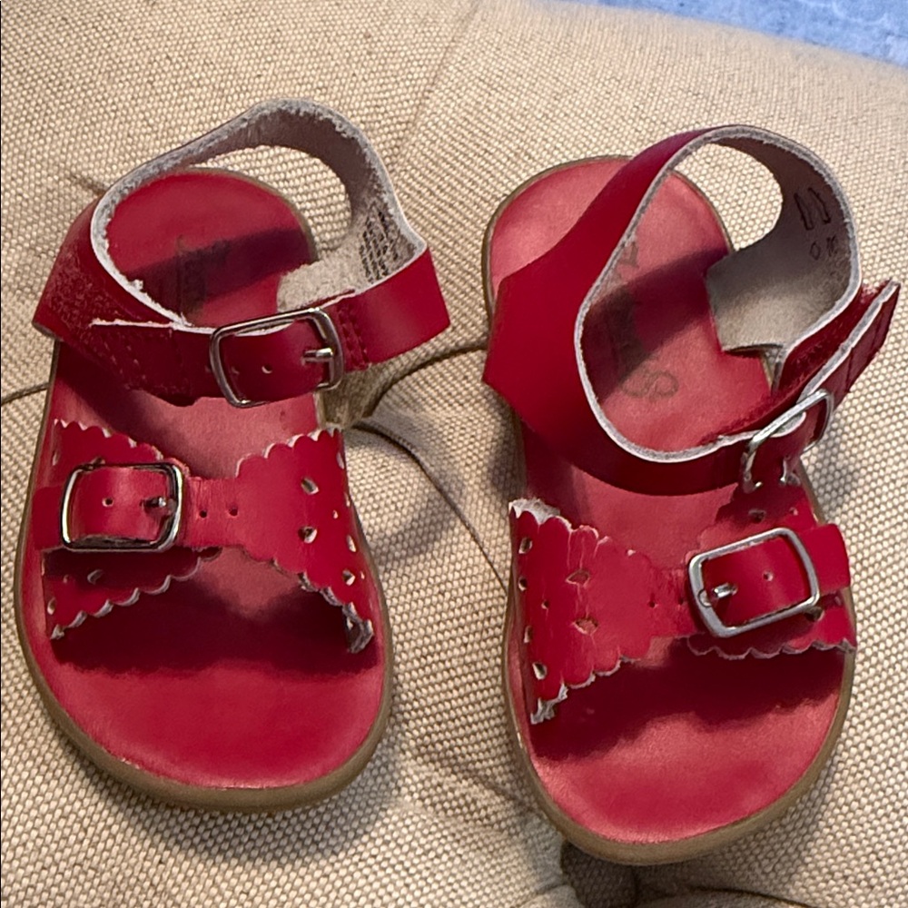 FootMates Red Kids Sandals